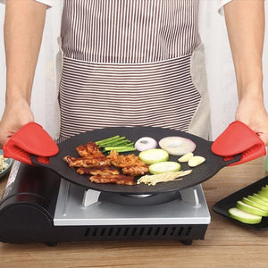 Non-stick rund bradepande