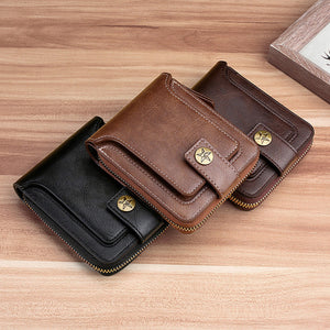 Retro multifunktionel Tri-fold pung