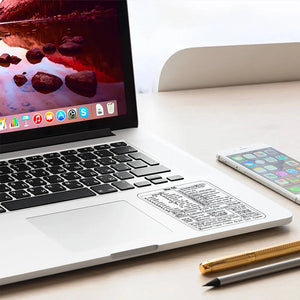 klistermærker til tastaturgenveje(3 stk)