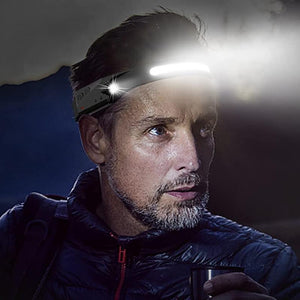 USB genopladelig pandelampe