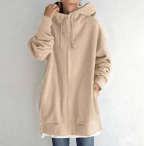 Lynlås Hooded Long Plus Fleece Sweatshirt