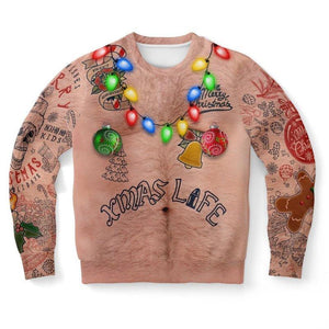 Kreativ julesweatshirt