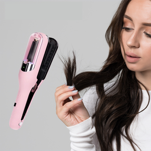 Krøllejern med trimmer til saltede spidser