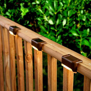 Solcelledrevne udendørs trappelys