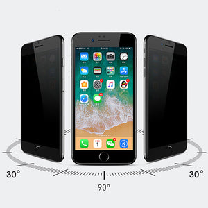 iPhone hærdet glas skærmbeskytter med privatlivsfunktion