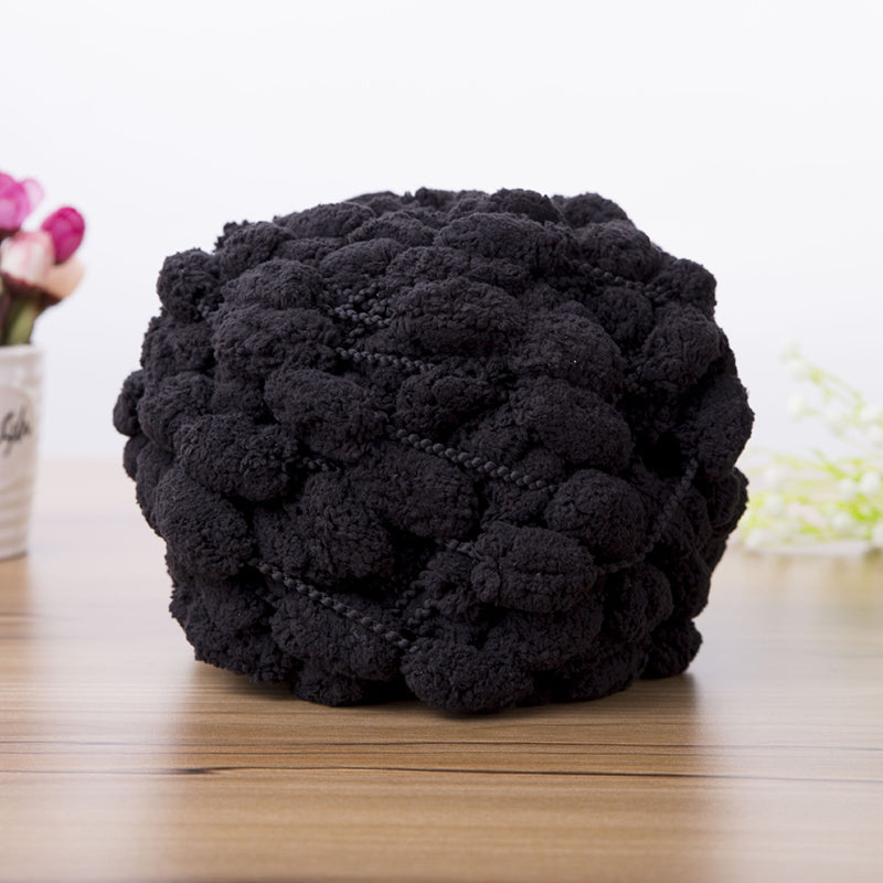 Vinter gør-det-selv flettet groft perleuld (6 STK)