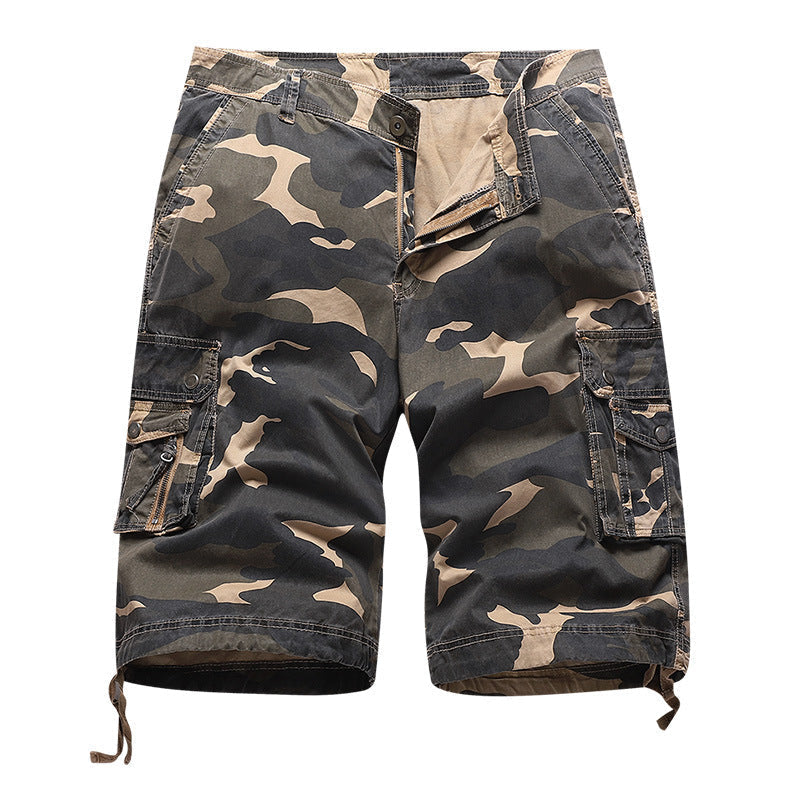 Sportsshorts til mænd med flere lommer