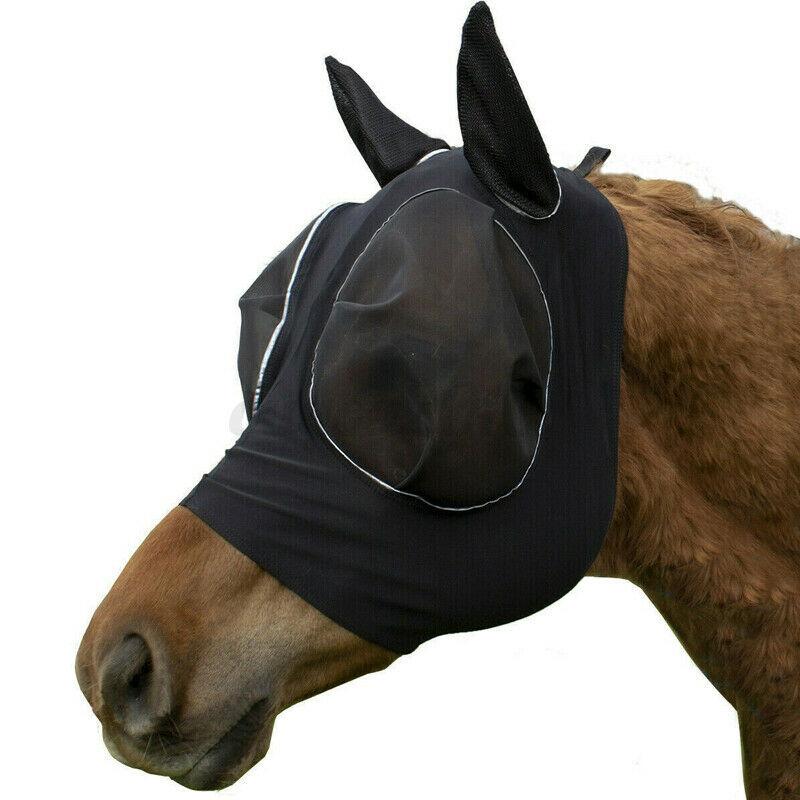 Maske til heste Anti-fly Mesh