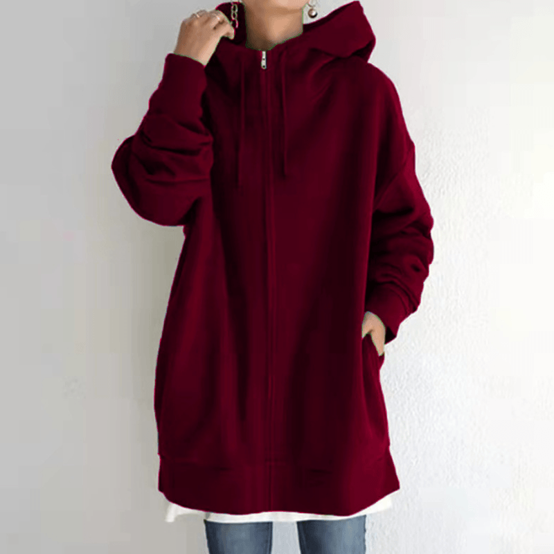 Lynlås Hooded Long Plus Fleece Sweatshirt