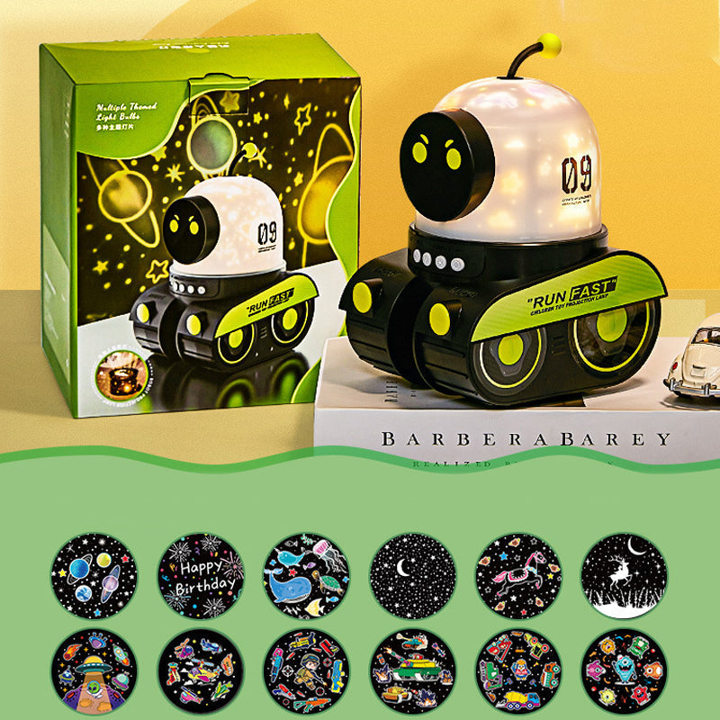 Robot stjerneprojektor lampe