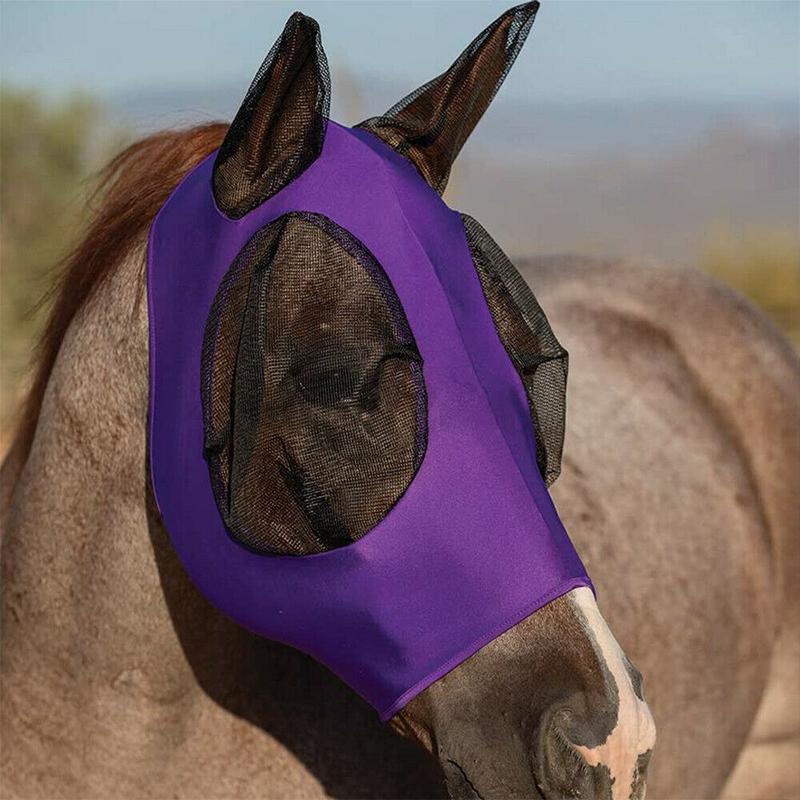 Maske til heste Anti-fly Mesh