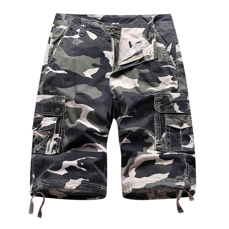 Sportsshorts til mænd med flere lommer