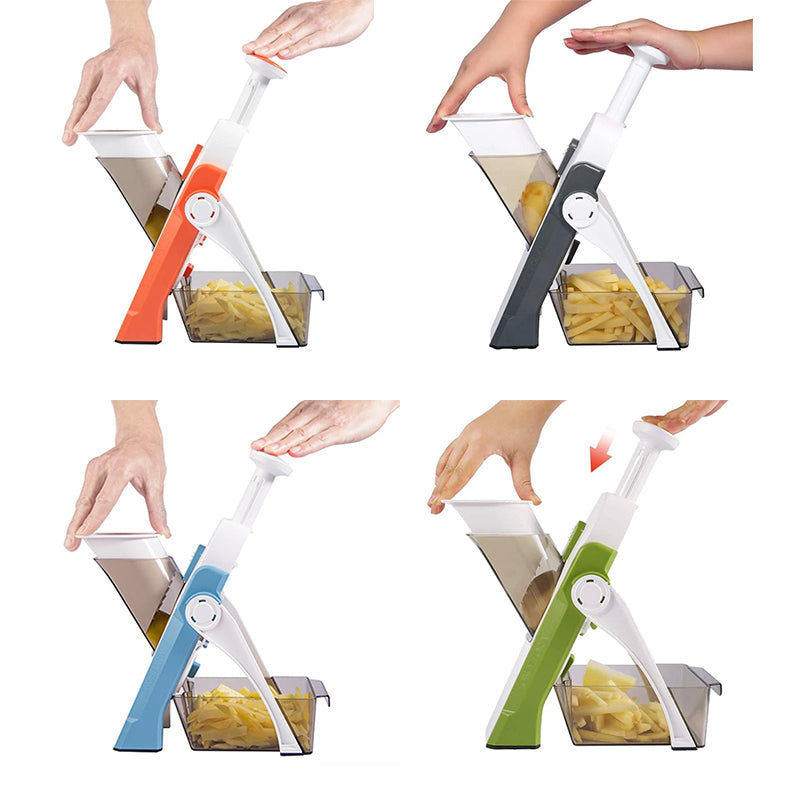 Multifunktionel sikker grøntsagsskærer