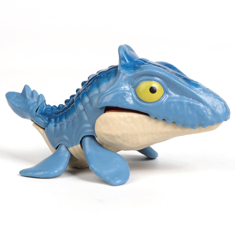Fingerbidende Dinosaur-animeret actionfigurs legetøj
