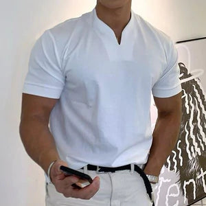 Kortærmet fitness T-shirt med korte ærmer