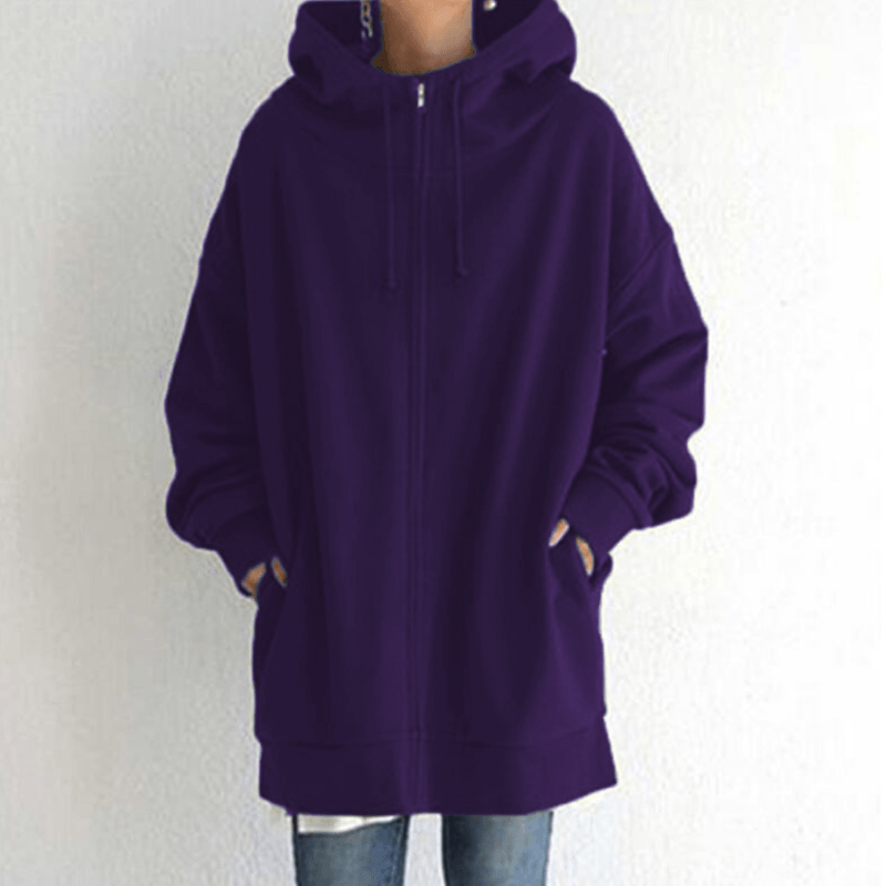 Lynlås Hooded Long Plus Fleece Sweatshirt