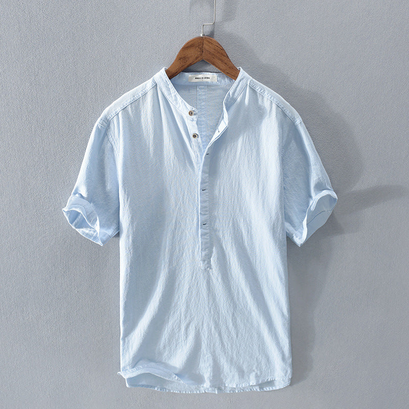 PROVENCE LINNED SKJORTE