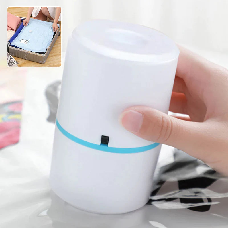 Vakuumopbevaringsposer med luftpumpe