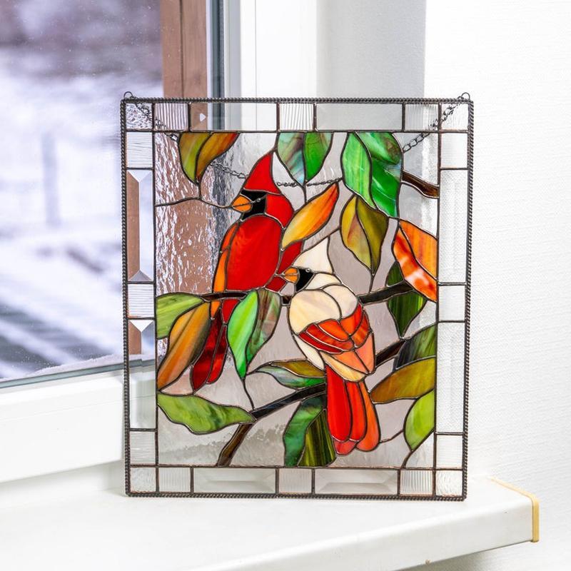 Rektangulært fugleophæng til vinduesophæng 🐦
