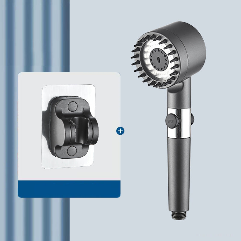 Multifunktionelt højtryks brusehovedsæt