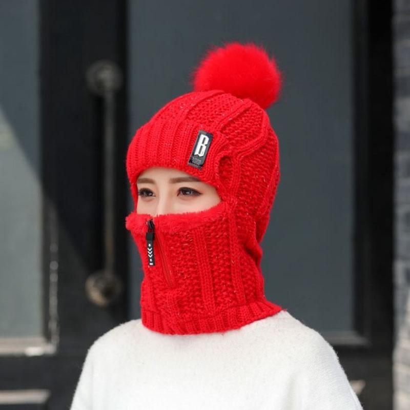 Vinter Siamese vindtæt hat