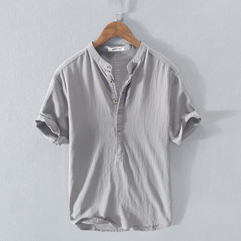 PROVENCE LINNED SKJORTE
