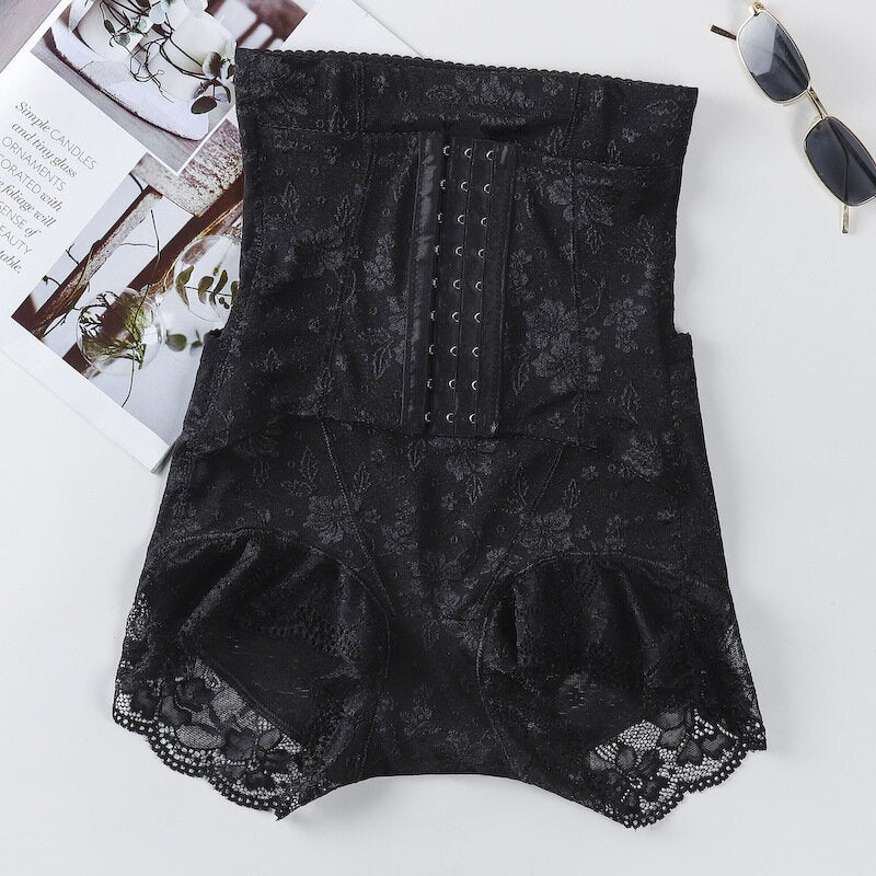 Hoge taille buik vermagering shorts
