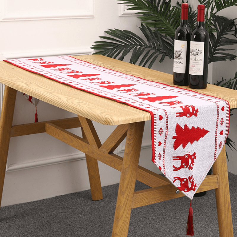 Håndlavet juledug dekoration