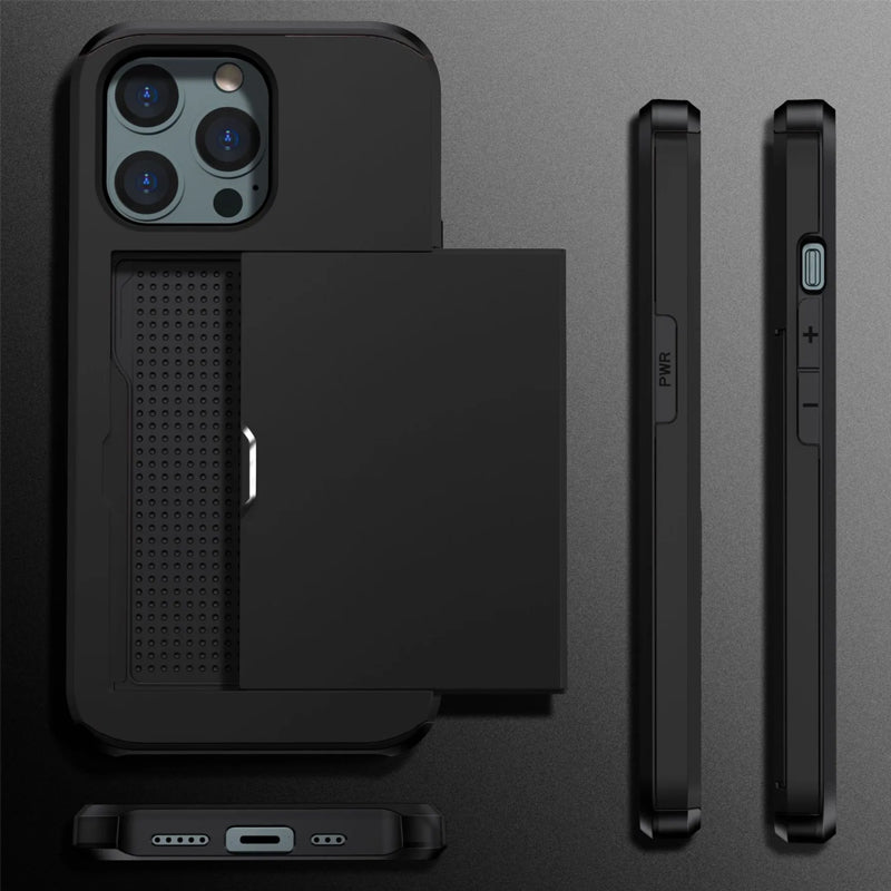 Telefoncover med indbygget tegnebog