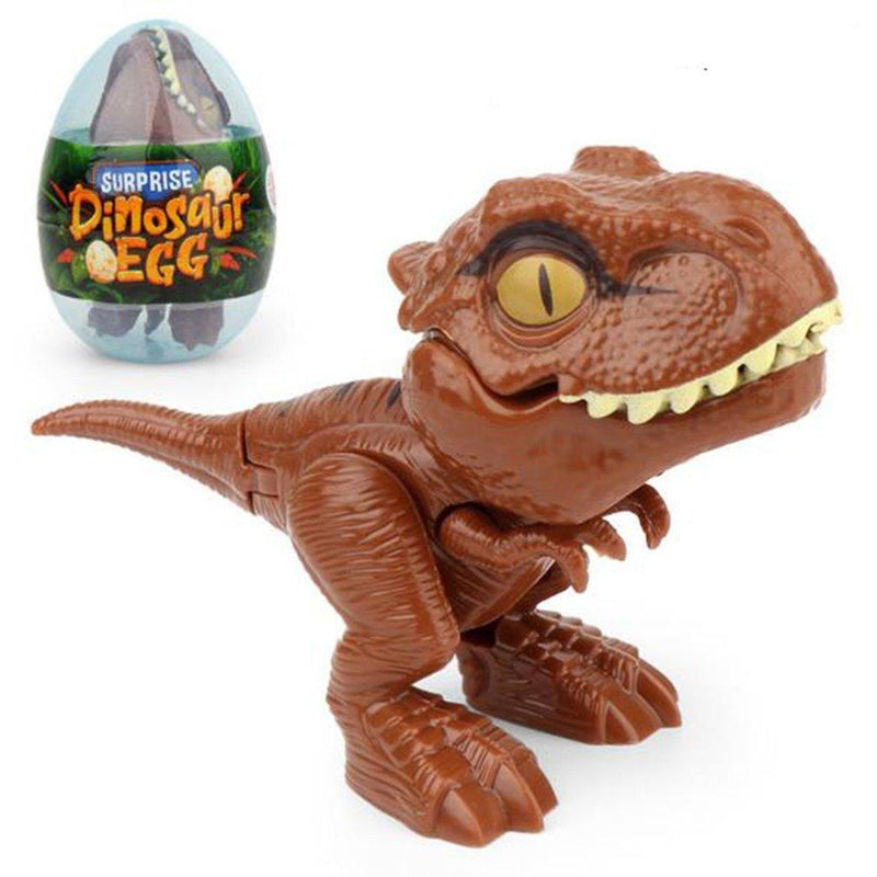 Fingerbidende Dinosaur-animeret actionfigurs legetøj