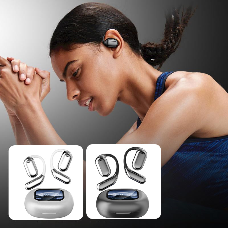 Trådløse Bluetooth-øretelefoner med åbent øre-design