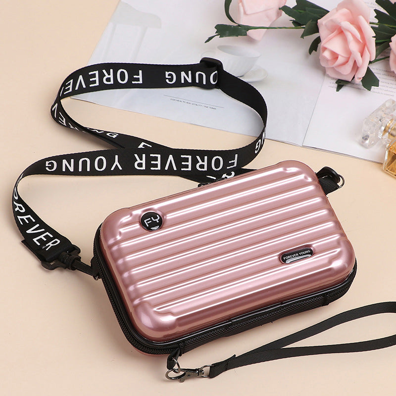 Mini Suitcase Crossbody Bag