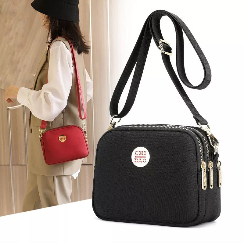 Nylon Oxford stof en skulder crossbody taske