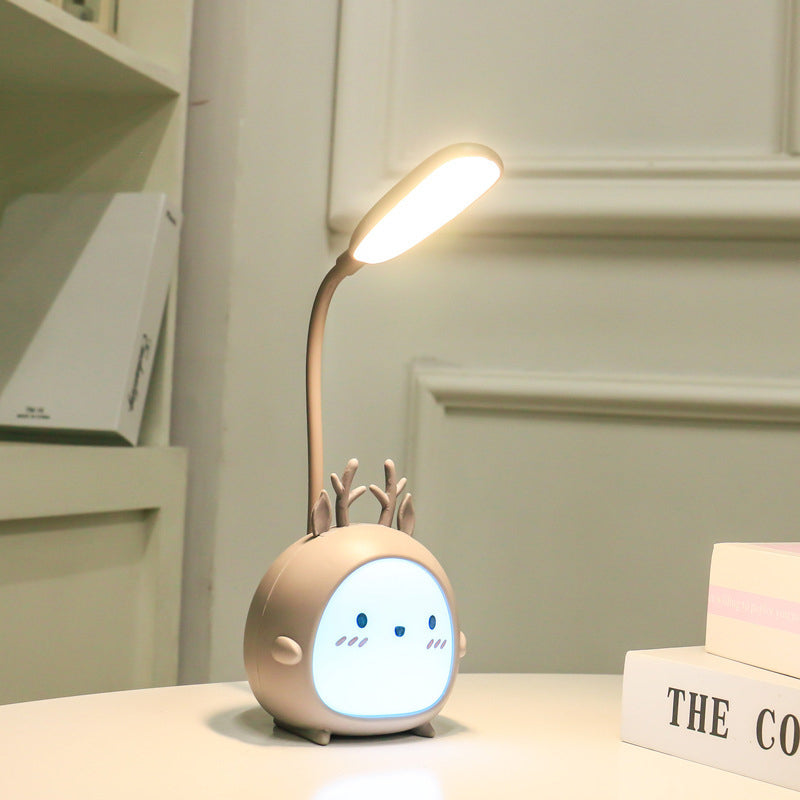 USB farverig LED læselampe