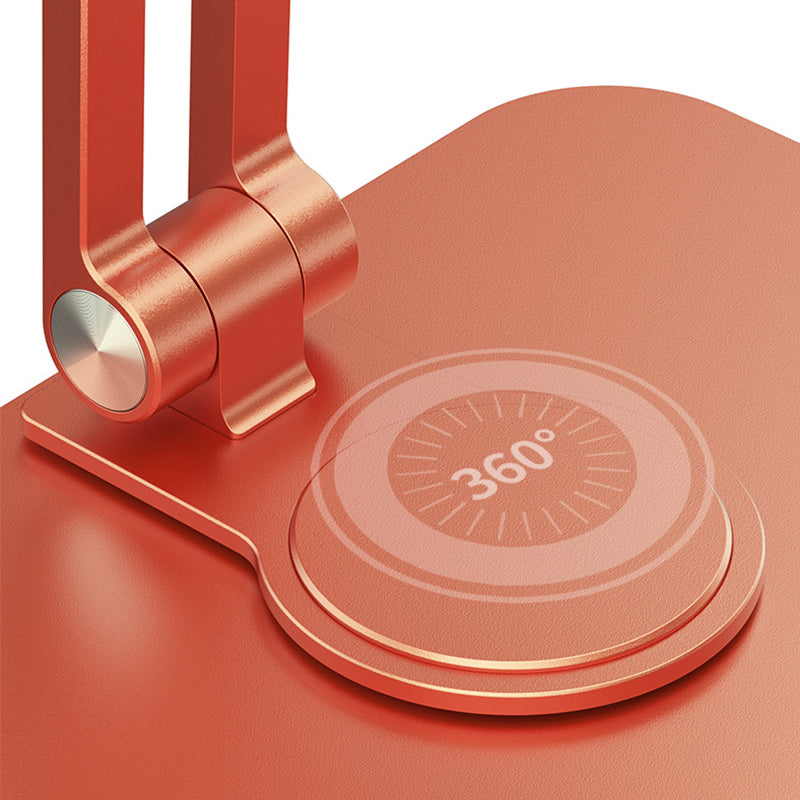 Foldbart og roterbart tablet og bærbar computerstativ i aluminiumslegering