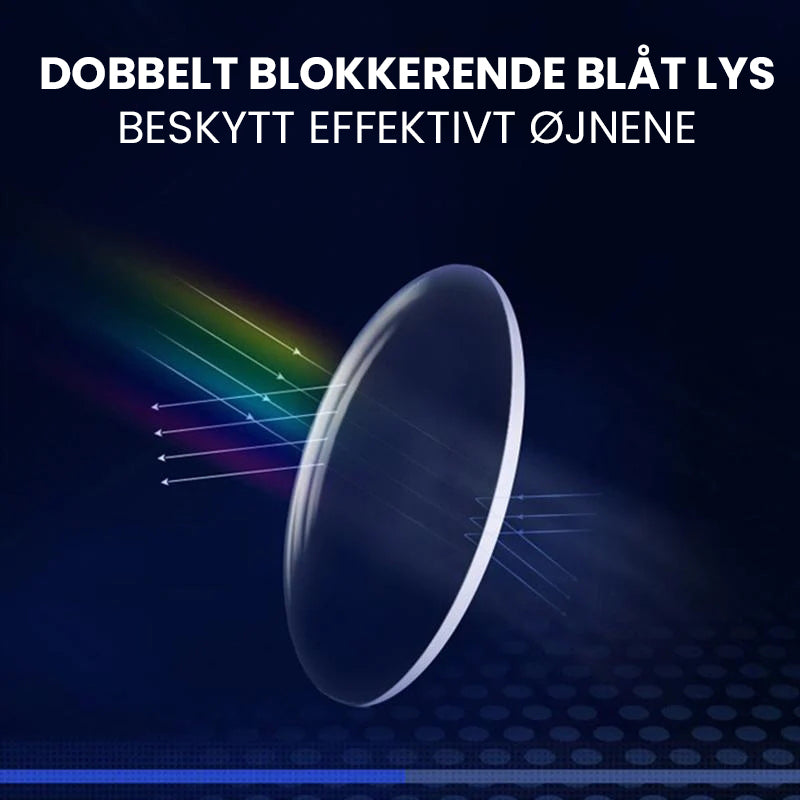 Teyou Anti-Blålys Ultralight Foldbare Læsebriller