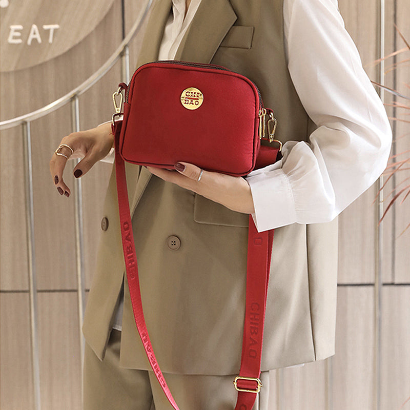 Nylon Oxford stof en skulder crossbody taske