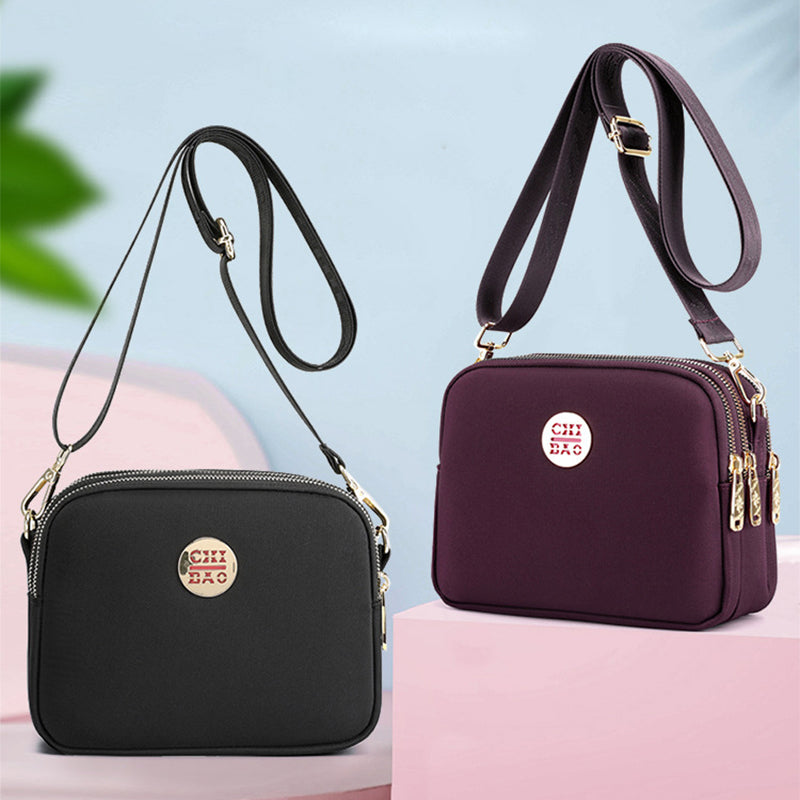 Nylon Oxford stof en skulder crossbody taske