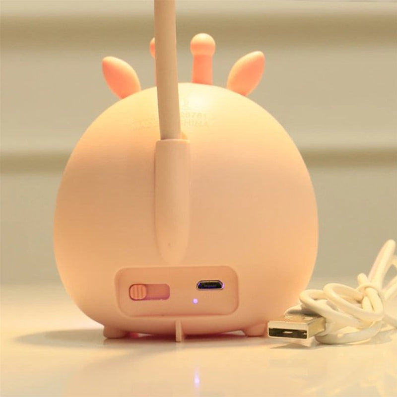 USB farverig LED læselampe