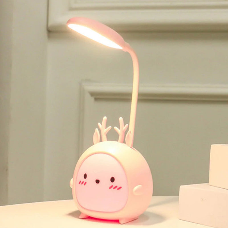 USB farverig LED læselampe