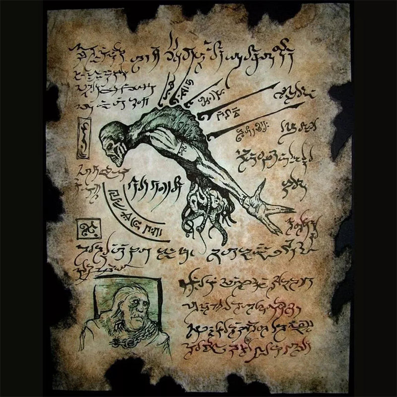 Necronomicon dekoration