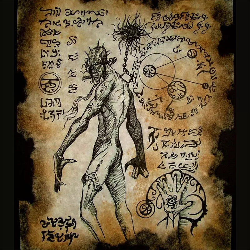 Necronomicon dekoration