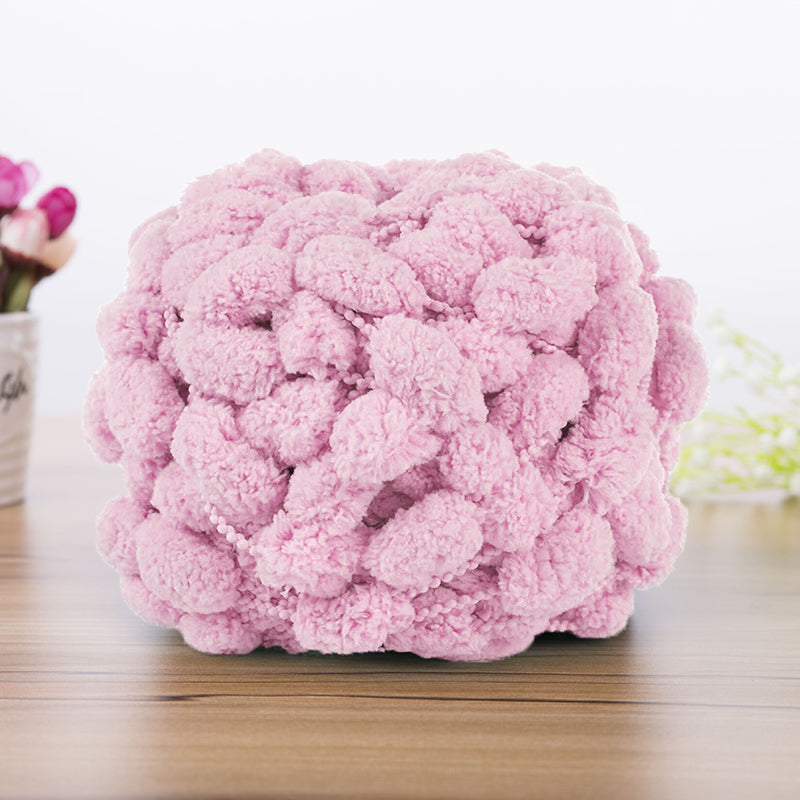 Vinter gør-det-selv flettet groft perleuld (6 STK)