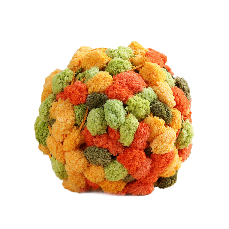 Vinter gør-det-selv flettet groft perleuld (6 STK)