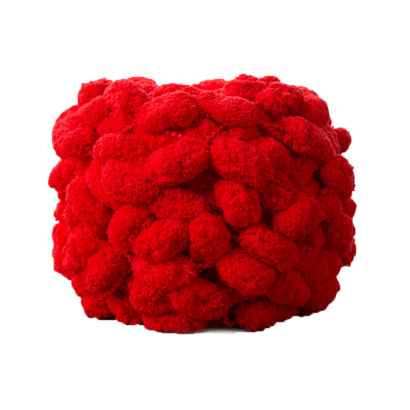 Vinter gør-det-selv flettet groft perleuld (6 STK)