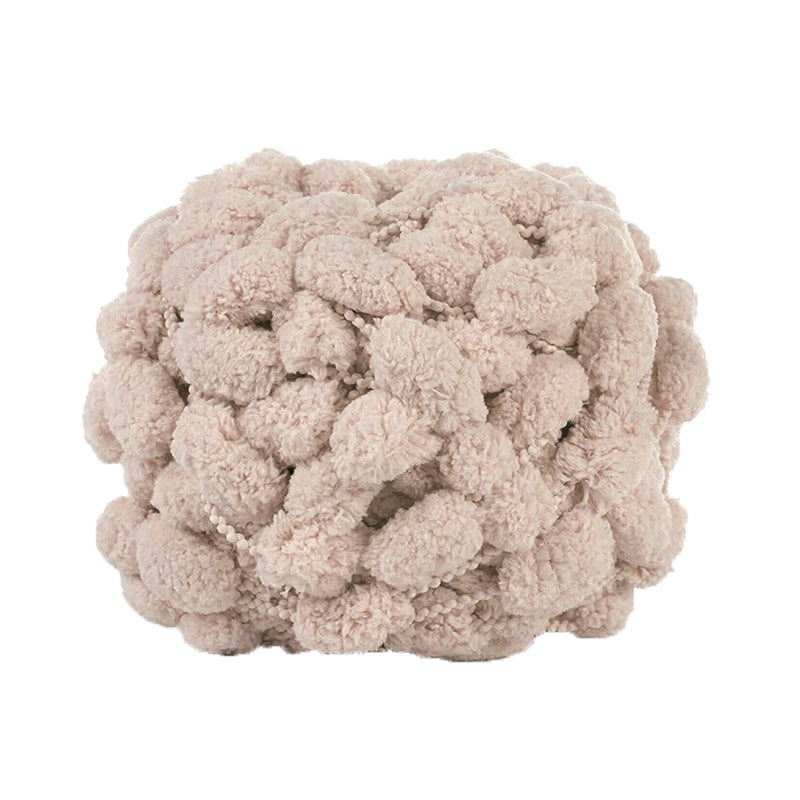 Vinter gør-det-selv flettet groft perleuld (6 STK)