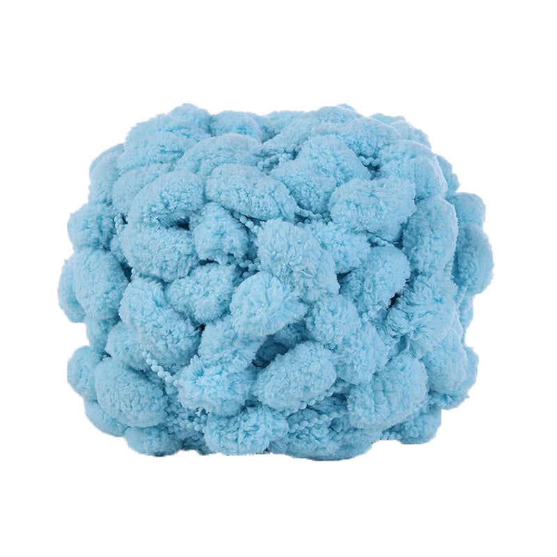 Vinter gør-det-selv flettet groft perleuld (6 STK)