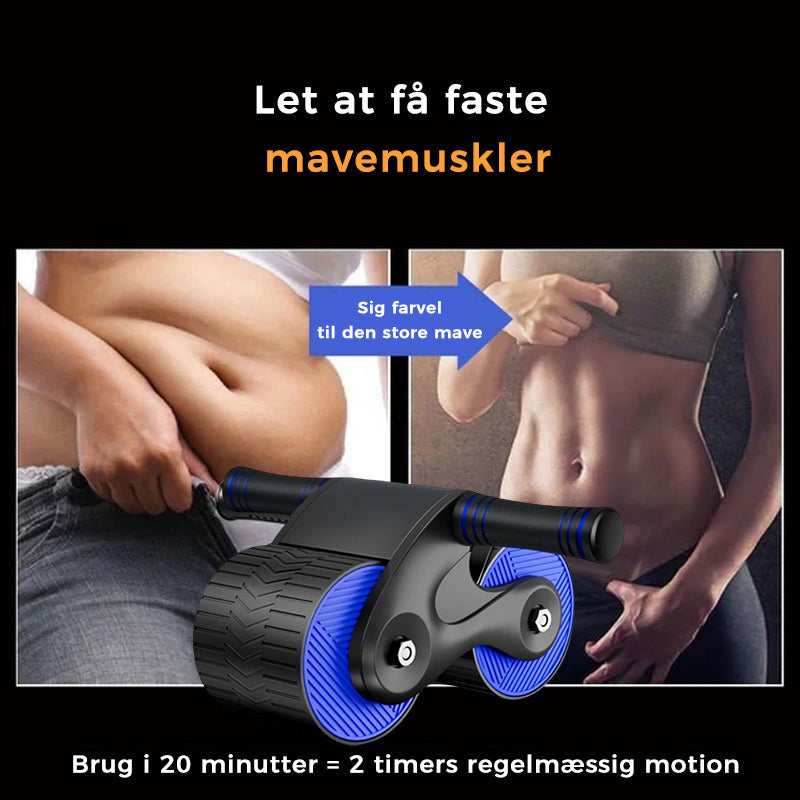 Træningsredskab med automatisk tilbagetrækning