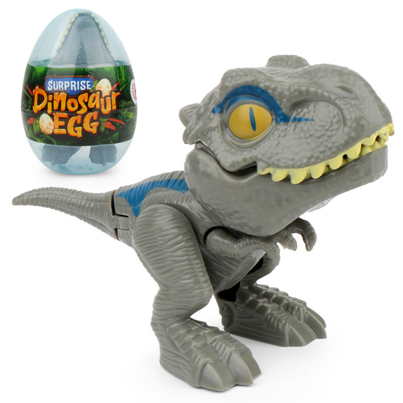 Fingerbidende Dinosaur-animeret actionfigurs legetøj