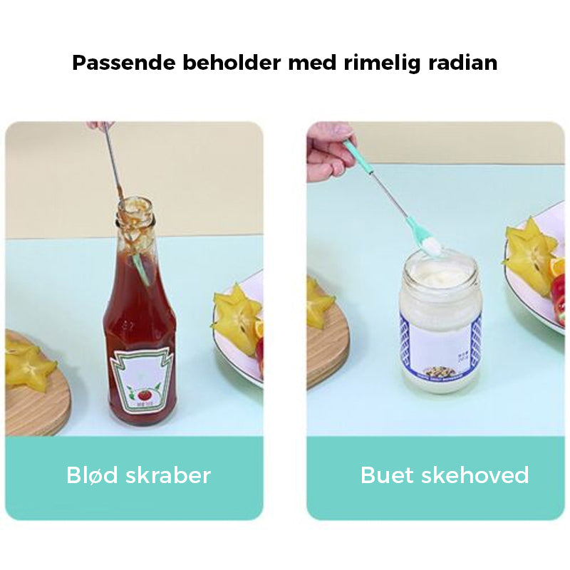 Mini Teleskopisk Spatel i Silikone